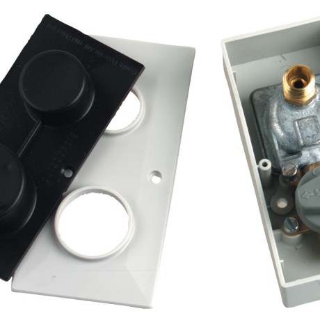 Combi-box 8 mm snelsluitventiel en drukregelaar