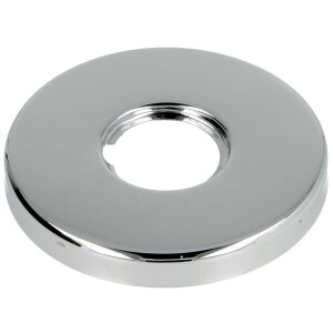 Design-Gewinderosette, Messing verchr. 61 mm x 1/2 Zoll x...