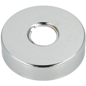 Design-Gewinderosette, Messing verchr. 80 mm x 3/4 Zoll x...