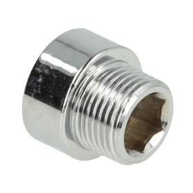 Tap extension 1/2" x 65 mm chrome-plated brass
