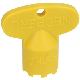 Neoperl® Service key TT yellow fits for Caché...