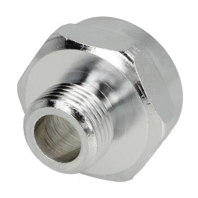 Reducer 3/4" IT x 3/8" ET chrome-plated metal,...