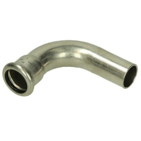 Stainless steel press fitting bend 90° 22 mm F/M with...
