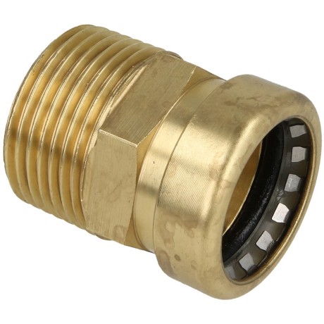 Tectite Sprint brass adapter piece Ø 18 mm x 3/4" ET, TSP 243 G