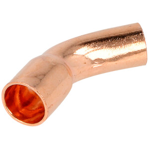 Lötfitting Kupfer Bogen 45° 18 mm I/A