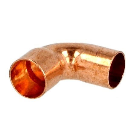 Soldered fitting copper elbow 90° 15 mm F/M
