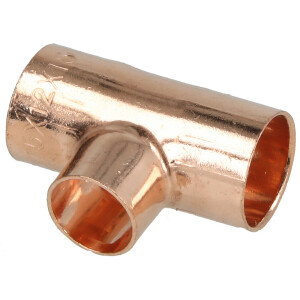 Lötfitting Kupfer T-Stück reduziert 15 x 12 x...