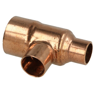 L&ouml;tfitting Kupfer T-St&uuml;ck reduziert 28 x 18 x...