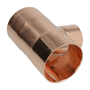 L&ouml;tfitting Kupfer T-St&uuml;ck reduziert 54 x 35 x 54 mm