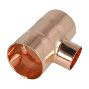 L&ouml;tfitting Kupfer T-St&uuml;ck reduziert 54 x 35 x 54 mm