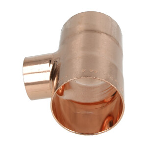 L&ouml;tfitting Kupfer T-St&uuml;ck reduziert 54 x 35 x 54 mm
