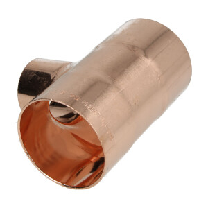 L&ouml;tfitting Kupfer T-St&uuml;ck reduziert 54 x 35 x 54 mm