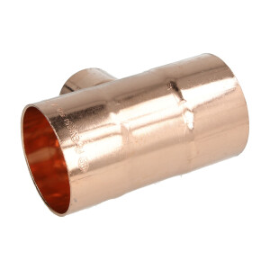 L&ouml;tfitting Kupfer T-St&uuml;ck reduziert 54 x 35 x 54 mm