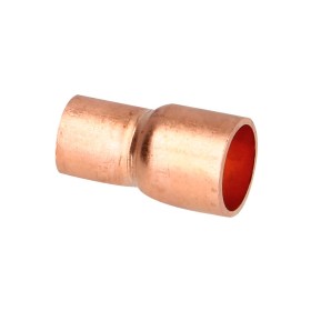 Soldered fitting copper reduction socket 15 x 10 mm F/F