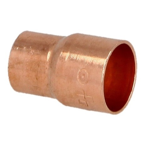 Soldered fitting copper reduction nipple 10 x 8 mm F/M