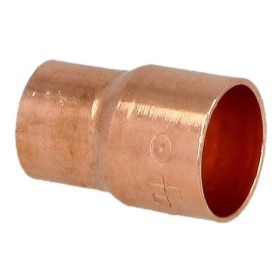 Soldered fitting copper reduction nipple 12 x 10 mm F/M