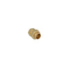 L&ouml;tfitting Rotguss Verschraubung 12 mm x 3/8 Zoll i/IG - konisch dichtend