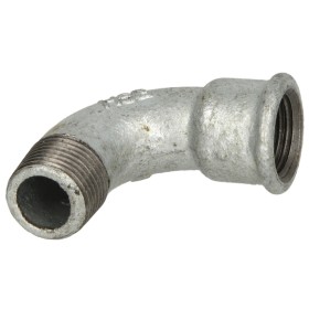Malleable cast iron fitting short bend 90° 1...