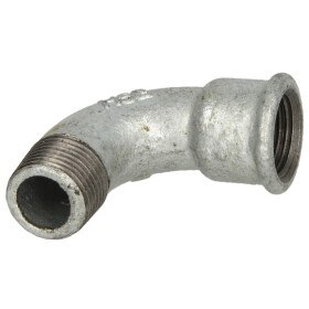 Malleable cast iron fitting short bend 90° 2" IT/ET