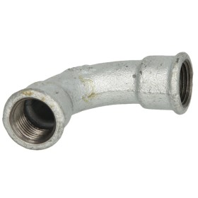 Malleable cast iron fitting short bend 90° 1...