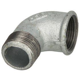 Malleable cast iron fitting elbow 90° 3/8" IT/ET