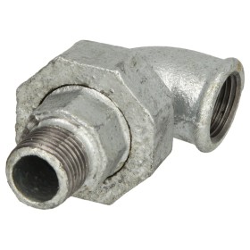Malleable iron fitting union elbow 90° 2" IT/ET...