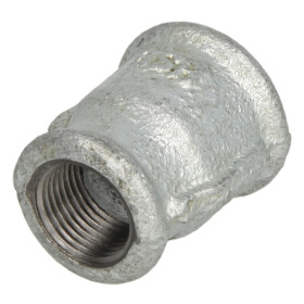 Malleable cast iron fitting socket reducing 2" x 1...