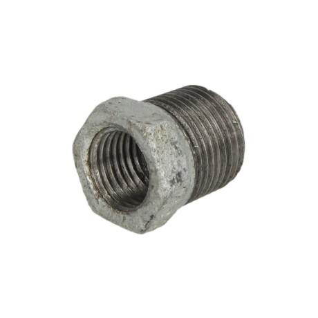 Malleable cast iron fitting reducer 1" x 3/4" ET/IT