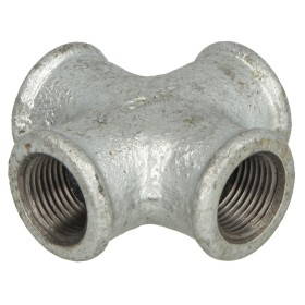 Malleable cast iron fitting crosspiece 3/8&quot;...