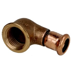 Press fitting copper elbow 90&deg; 12 mm x...