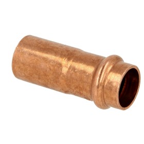 Press fitting copper reducer 18 x 14 mm F/M contour V
