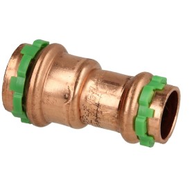 Press fitting copper reducing coupling 28 x 22 mm F/F...