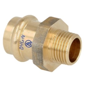 Persfitting brons overgang 54 mm x 2&quot; US contour V