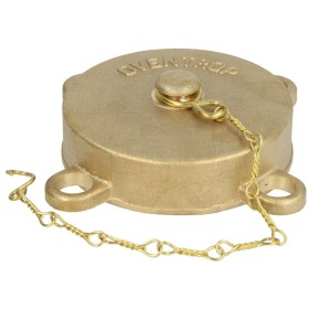 Sealing cap with chain 1 1/4