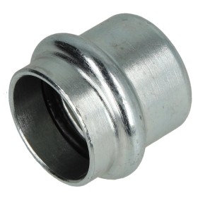 C-steel press fitting end plug 54 mm contour V