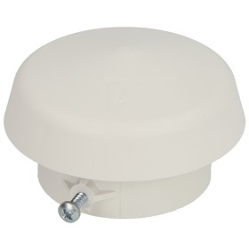 Cap for breather unit, plastic, 1 1/2&quot; with grub...