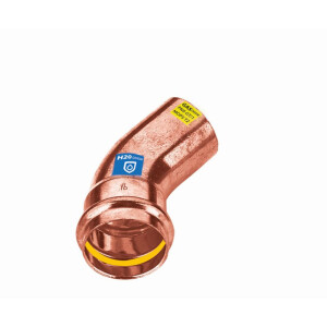 Kombifitting Bogen 45° I/A 35 mm Kontur V