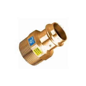 Combi fitting adapter F/ET 22 mm x 1" V contour