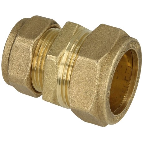 MS compression fitting for pipe-Ø 15 x 12 mm