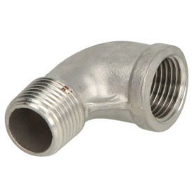 Stainless steel screw fitting elbow 90° 1" IT/ET
