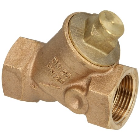 Check valve 1, red brass 40 mbar opening pressure