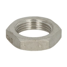 Stainless steel screw fitting backnut 3&quot; IT