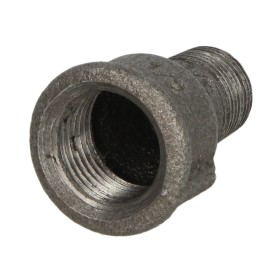 Malleable cast iron black socket reducing 1 1/4 x 1 IT/ET