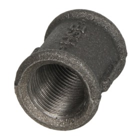 Malleable cast iron black socket 1 1/2&quot; IT