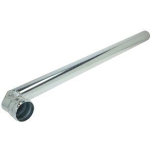 Winkelbogen DN 40 x 800 mm zur Wanddurchf&uuml;hrung