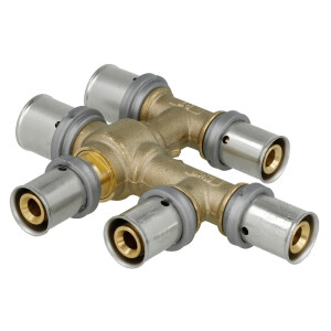 Steigstrang Anbindeset 20 x 16 x 16 mm 6 Anschl&uuml;sse...