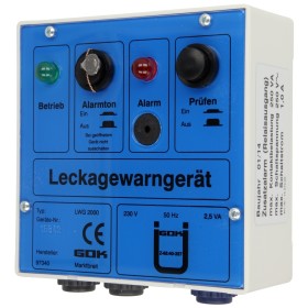 Display unit for leakage detector LWG 2000