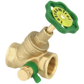 Angle-seat valve 3/8&ldquo; IT no DVGW with drain...