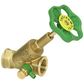 Free-flow valve 2“ IT with drain and rising stem