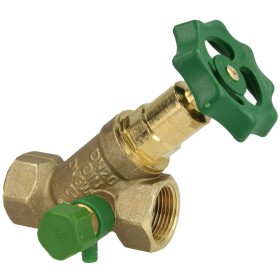 Free-flow valve 3/4&ldquo; IT with drain with...